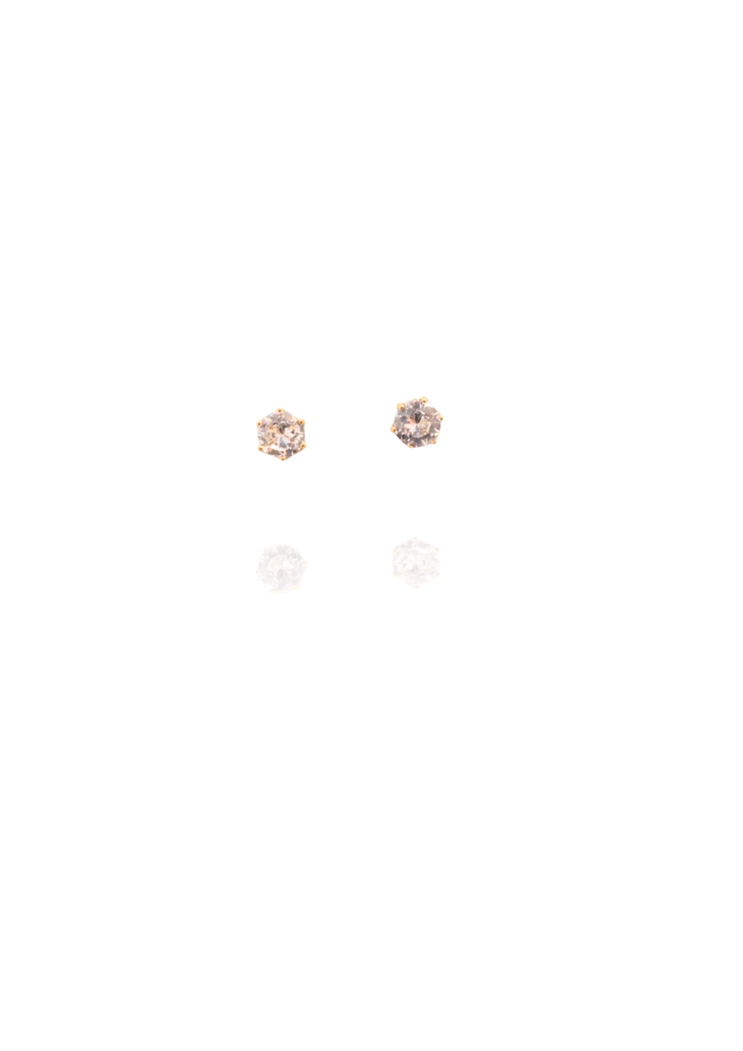 Boucles d’oreilles Eva - Blanc mini