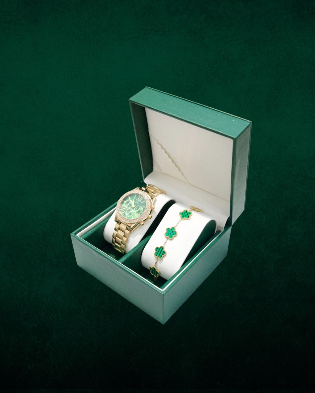 Coffret Zina émeraude